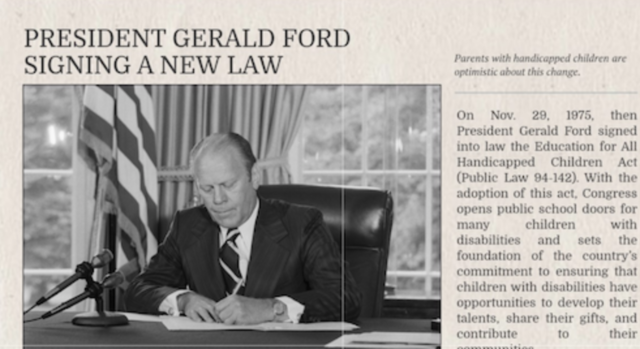 Education of All Handicapped Children Act