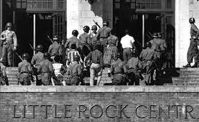 Eisenhower sends troops to little rock