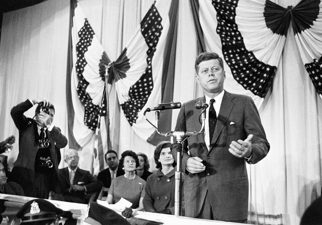 JFK was elected president