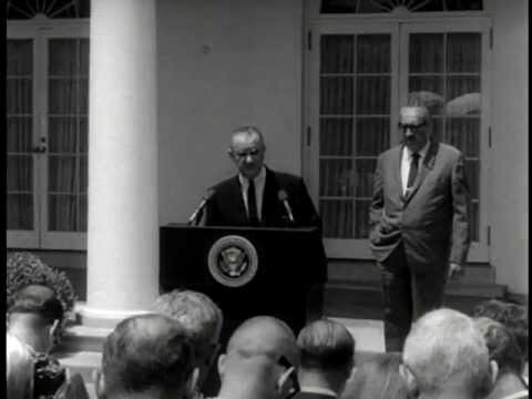 Thurgood Marshall nominated to the Supreme Court