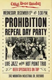 Prohibition day founded