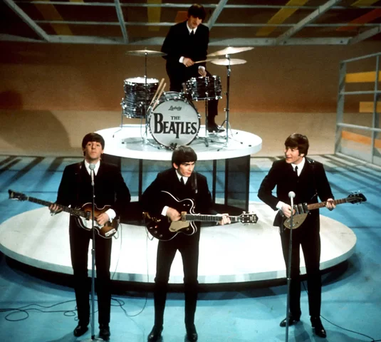 The Beatles Appear for the first time on the Ed Sullivan Show
