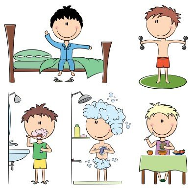 Timeline: My daily routine