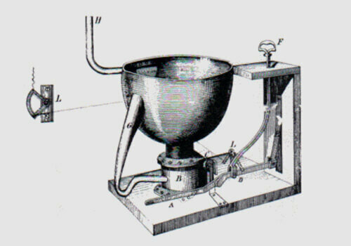 Flush toilet is invented