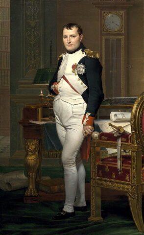 Napoleon defeated Waterloo