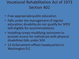 Vocational Rehabilitation Act