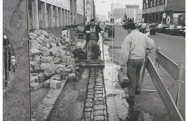 Construcció del mur de Berlín