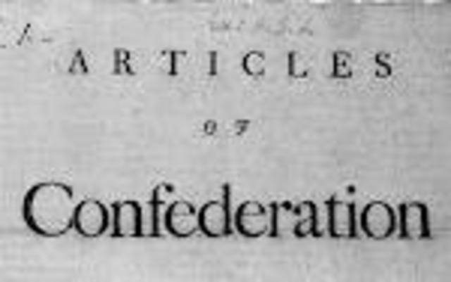 Articles of Confederation