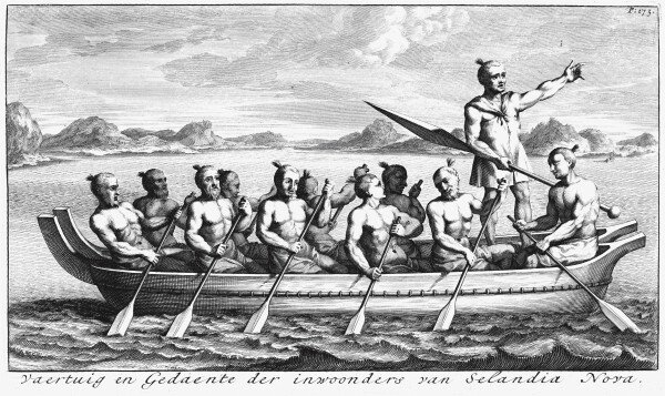 Abel Tasman discovers Tasmania and New Zealand.