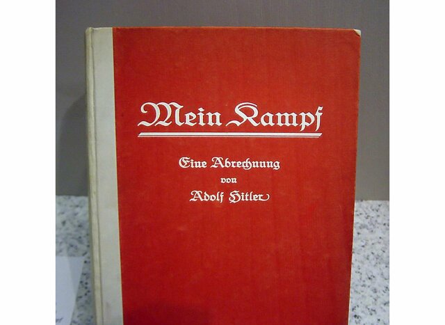 Hitler writes Mein Kampf
