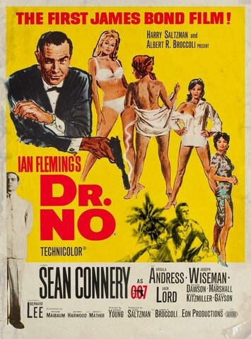 “Dr. No” the First James Bond Movie Premiers
