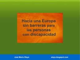 “Hacia una Europa sin Barreras para las Personas con Discapacidad”