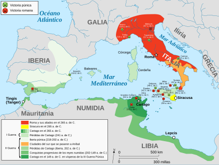 Guerras Púnicas (264 - 146 a.C)