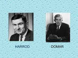 El modelo Harrod-Domar.