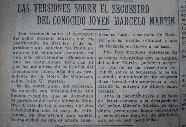 Secuestro de Marcelo Enrique Martín.