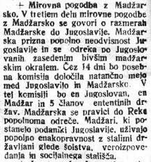 TRIANONSKA POGODBA – MEJA V PREKMURJU