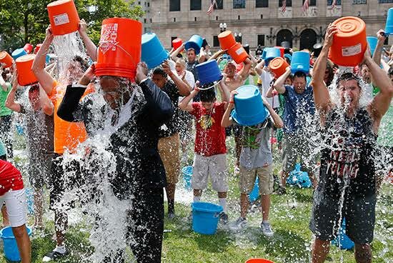 Iced bucket Challenge