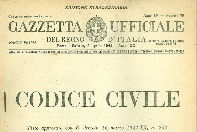 Codice Civile Italiano - Teoria da Empresa