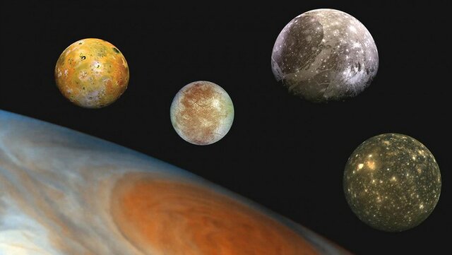 Galileo discovers Jupiter and its moons