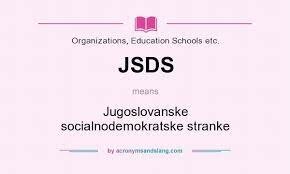 Nastanek JSDS