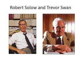 Robert Solow y Trevor Swan