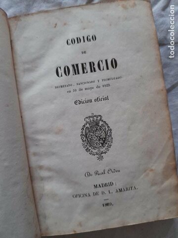 Primera gran reforma del Código de Comercio