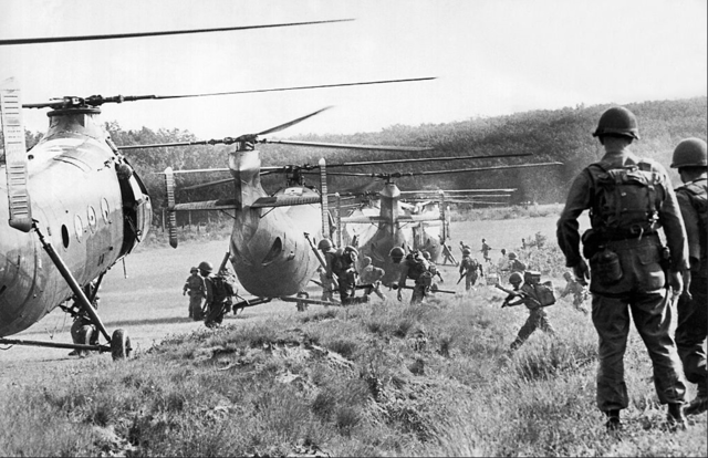 American combatant advisors arrive in Vietnam