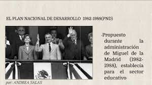 Plan Nacional de desarrollo