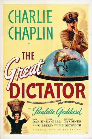 Charles Chaplin estrena su película El Gran Dictador