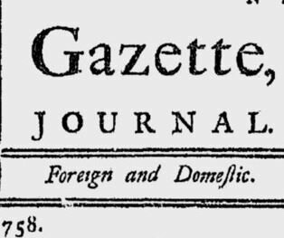 Boston Gazette Ad in Parcel Post