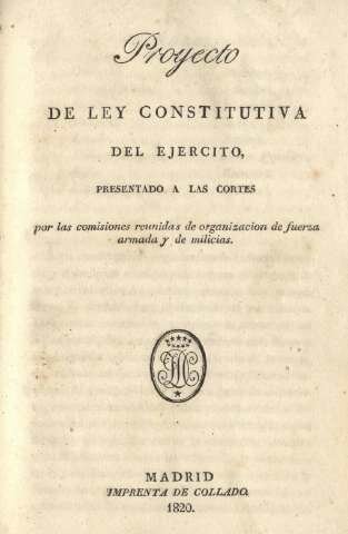LEY CONSTITUTIVA DE LAS CORTES