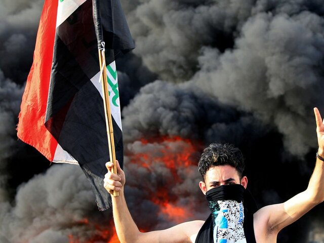 OLEADA DE MOVILIZACIONES CONTRA IRAK