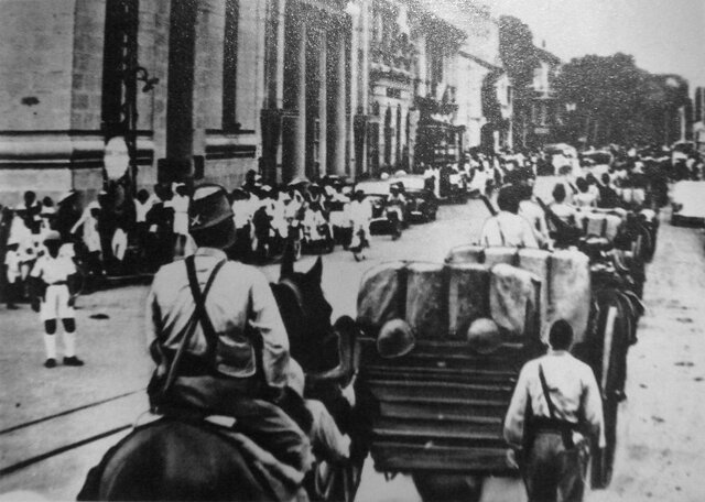 Japón invade Indochina