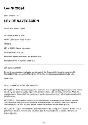 Se sanciona la Ley 20.094