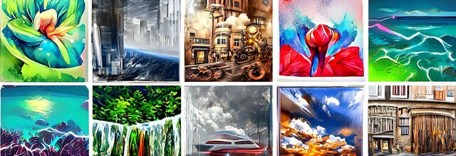 1° CLIP Guided Diffusion