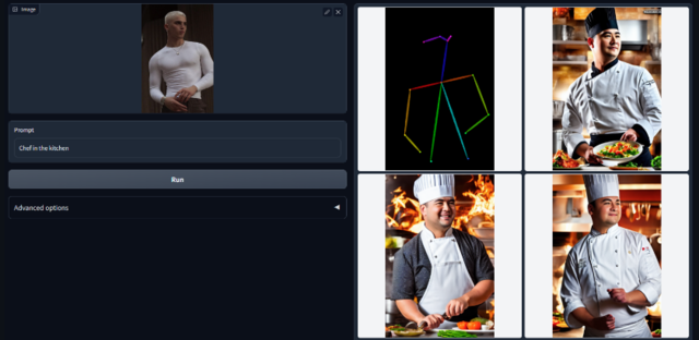 ControlNet, poses como prompts