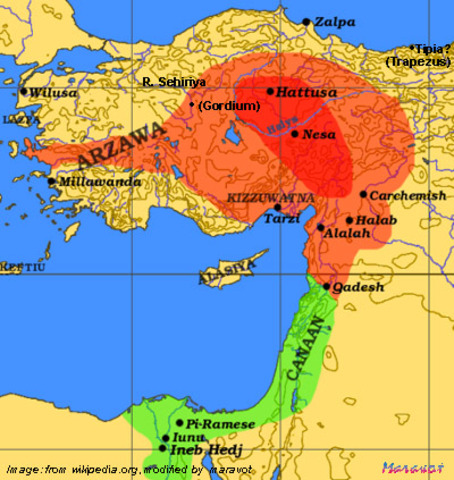 Peak of Hittite power