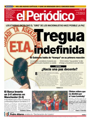 ETA declaro la tregua