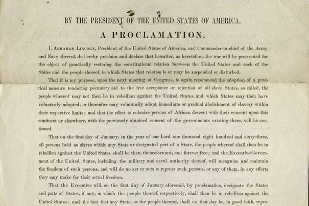 Emancipation Proclamation