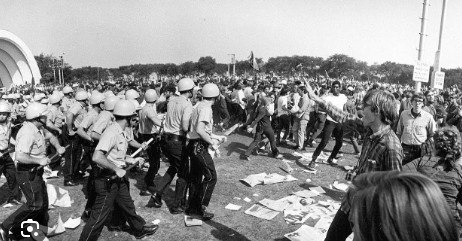 Riots at the Chicago Democratic Convention