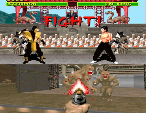 Mortal Kombat And Doom