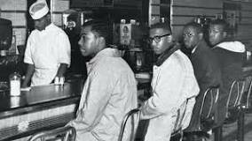 First lunch counter sit-in