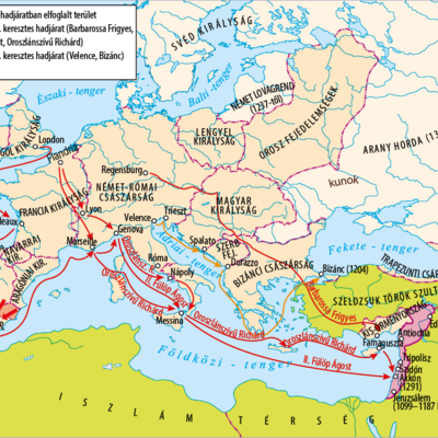 Timeline: Kereszteshadjáratok