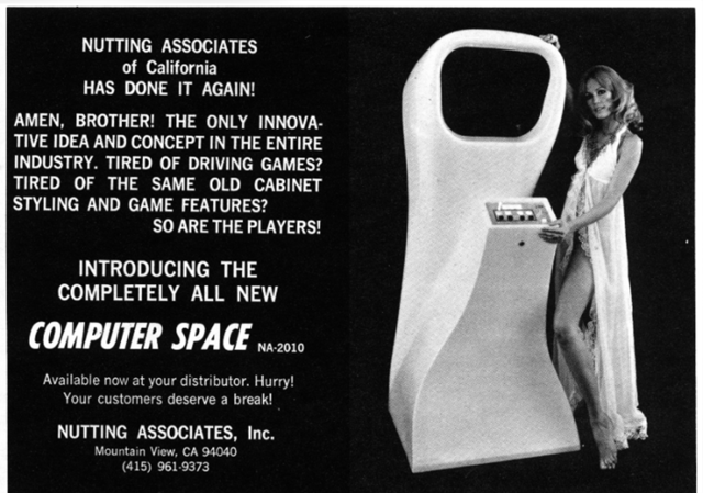 (Arcade) Primer Videojuego Arcade de la Historia