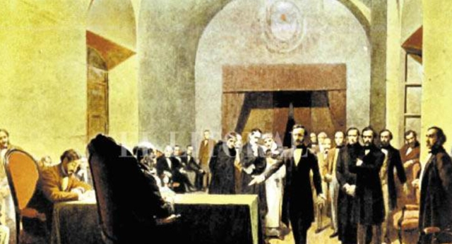 Se dicta una constitución centralista