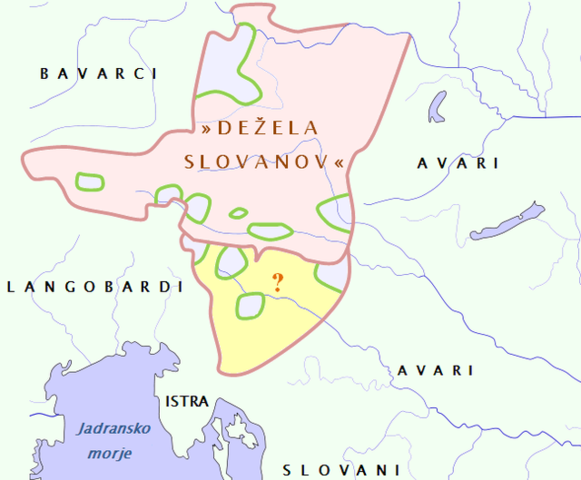 Prvi val slovanov iz JV