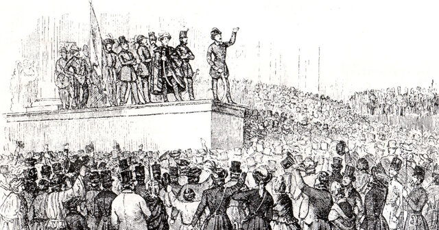 Petőfi a márciusi ifjak egyik vezetője lesz