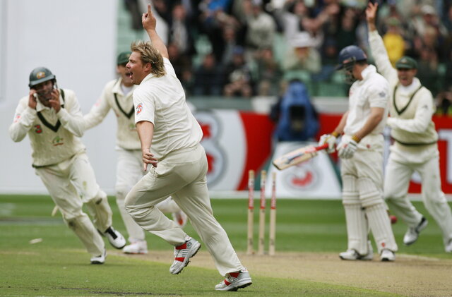 Shane Warne's 700th Test Wicket