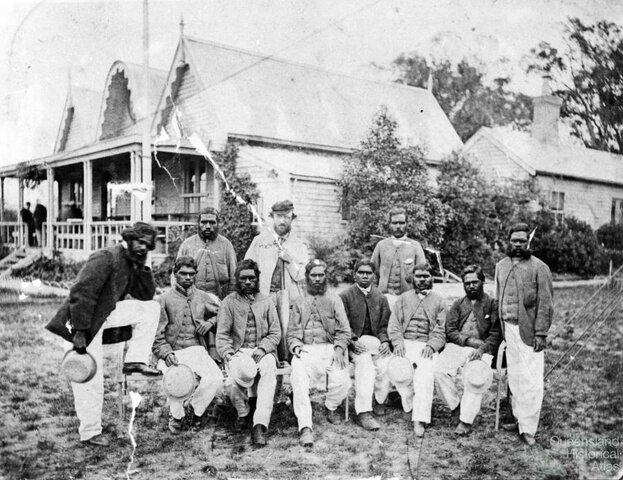 First all aboriginal cricket team