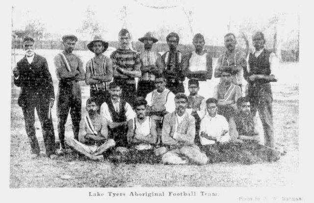First all aboriginal football